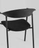 Стул Stool Group Eila PC018-C black с подушкой, черный фото 7