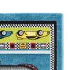 Ковер Play Rugs D578A Blue/Black 0.8x1.5 м фото 3