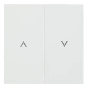 Клавиши выключателя для жалюзи Rikett 35613 MW белый сатин