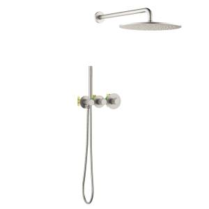 Душевая система Timo Saona SX-2359/13SM с термостатом, никель