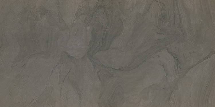 Керамогранит Kutahya Atlantis 30060320201100 Anthracite Rectified Parlak Nano 120x240