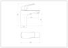 Смеситель для раковины Royce Abby RCM-120301CR хром фото 6