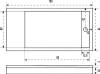 Поддон для душа Good Door Stella 100x70 с сифоном фото 2