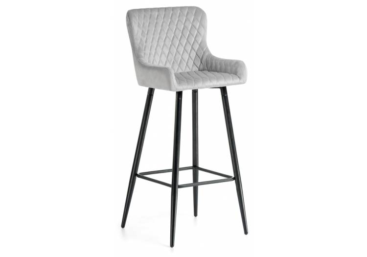 Стул барный Woodville Mint 11950 light gray, black