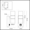 Настенный светодиодный светильник Odeon Light Eva 4371/3WL фото 3