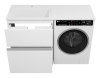 Тумба с раковиной Misty Ингрид УТ000026853 под стиральную машину, правая белая, 70 см фото 3