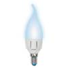 Лампа светодиодная Uniel LED-CW37 7W/NW/E14/FR PLP01WH
