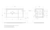 Тумба под раковину BelBagno KRAFT-1000-2C-1A-SO-RT-L Rovere Tabacco, 100x50x46 фото 2