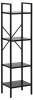 Стеллаж Leset Стилвуд 14 4687207095631 Черный