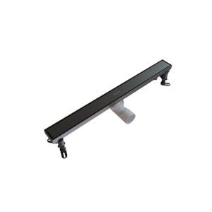 Душевой трап Knotlor Земля SDRW0600GM вороненая сталь, 60 см