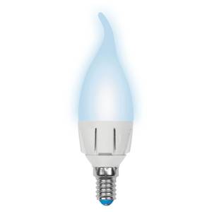 Лампа светодиодная Uniel LED-CW37 7W/NW/E14/FR PLP01WH