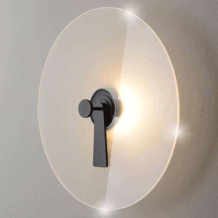 Бра светодиодное Crystal Lux CHIAROSCURO AP6W LED BLACK