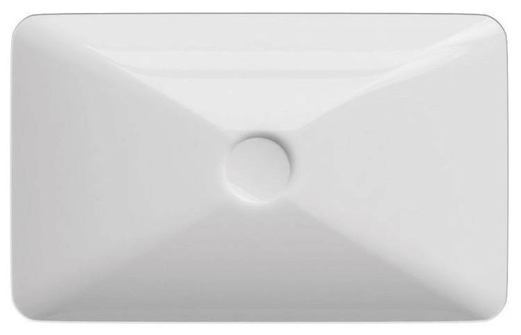 Раковина Isvea SistemaY Clear 10SY50060SV-2L белый матовый, 60x37.7
