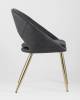 Набор из 2 стульев Stool Group Кензи KENZIE PU GREY X2 темно-серый, экокожа фото 3