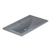 Раковина Uperwood Foster Quartz 291030037 серая матовая, бетон, 80x45.5