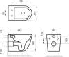 Комплект  Унитаз подвесной BelBagno Sfera-R BB046CHR с крышкой + Система инсталляции AlcaPlast AM101/1120-4:1RS M71-001 фото 9