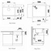 Мойка кухонная Blanco Etagon 6 525890 черный фото 5