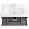 Тумба с раковиной Belbagno Kraft KRAFT-800-2C-SO-CG 80x46x50 Cemento Grigio подвесная с двумя выкатными ящиками фото 4