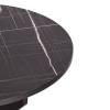 Стол Tetchair Manzana 20618 мрамор чёрный/чёрный 100x75x100 фото 9