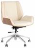 Кресло компьютерное Stool Group TopChairs Crown SN A312-A 8383-1 walnut back бежевый