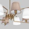 Люстра на штанге Eurosvet Ozark 60149/8 латунь Smart фото 3