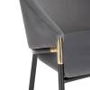 Стул Woodville Molton 15559 gray/black/ gold фото 9