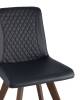 Стул Stool Group Marta PU LW1902-G PU DARK BLUE GRID синий фото 8