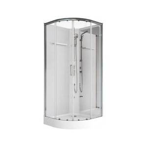 Душевая кабина Aquanet Passion 3.0 348329 профиль хром, 900x900