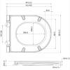 Крышка-сиденье Isvea Infinity F50 40KF0544I-S синий матовый фото 3