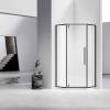 Душевой уголок Vincea Slim-N VSP-4SN900CLB 900x900, профиль черный, стекло прозрачное