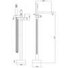 Универсальный смеситель beWash Prime BVMM0FS230 хром фото 2