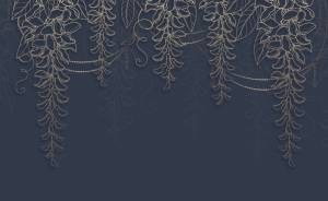 3D Фотообои Artegrafico «Ажурные ветви» PL-086 акварель