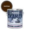 Антисептик для древесины кроющий акриловый Акватекс Сканди полуматовый, лакрица 2.5 л