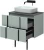 Тумба с раковиной Allen Brau Reality 1.32004.PWM папирус матовый, 71x50 фото 9