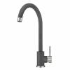 Смеситель для кухни Point PN3101GR графит