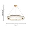 Подвесная светодиодная люстра Favourite Palatium 4207-8P фото 3