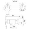 Смеситель для душа Jacuzzi Ray 0IO00028JA00 хром фото 2