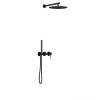 Душевой комплект Vincea VSFW-4G01MB встраиваемый, 30см верх душ, черный фото 2