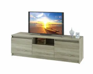 Тумба НК-Мебель Ларго для ТВ Дуб Сонома