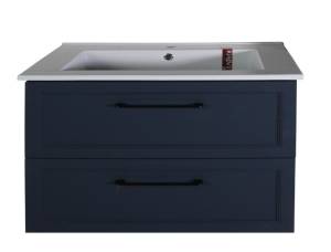 Тумба для комплекта ASB-Mebel 11855 Белмонти 85 Софт синий подвесная