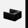 Дверь в нишу NEW TRENDY AVEXA BLACK 140x200 EXK-1559 (черный) фото 8