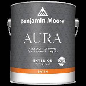 Краска Benjamin Moore Aura Waterborne Exterior Satin Finish 631 0.946 л