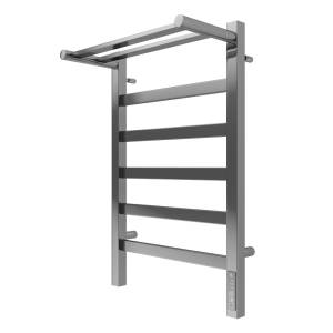 Полотенцесушитель электрический Terminus Ното П6 40x65, quick touch, с полкой, хром