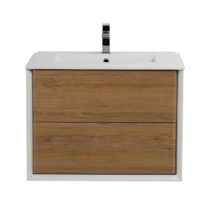 Тумба с раковиной Cezares Bellagio 70 rovere tabacco