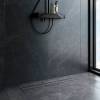 Душевой лоток Am.Pm PrimeFlow W02SC-U11-080-04BM универсальный затвор Tile 80см, черный матовый фото 5
