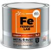 Грунт-эмаль по ржавчине 3 в 1 FERRUM LAB глянцевая база А 1.8 л