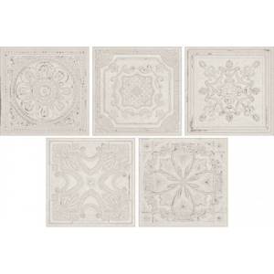 Керамическая плитка Aparici Gatsby White Tin 20.1x20.1