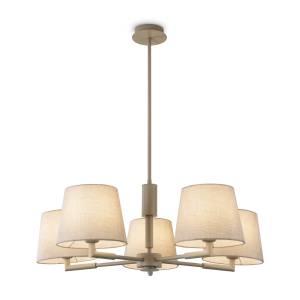 Подвесная люстра на штанге Freya Butler FR2057PL-05BG