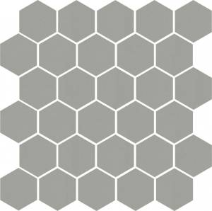Мозаика Kerama Marazzi Агуста 63002 серый светлый (из 30 частей) 29.7x29.8