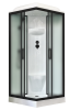 Душевая кабина Royal Bath RB 90HP6-WC-BL профиль черный, стекло матовое, 90x90x217